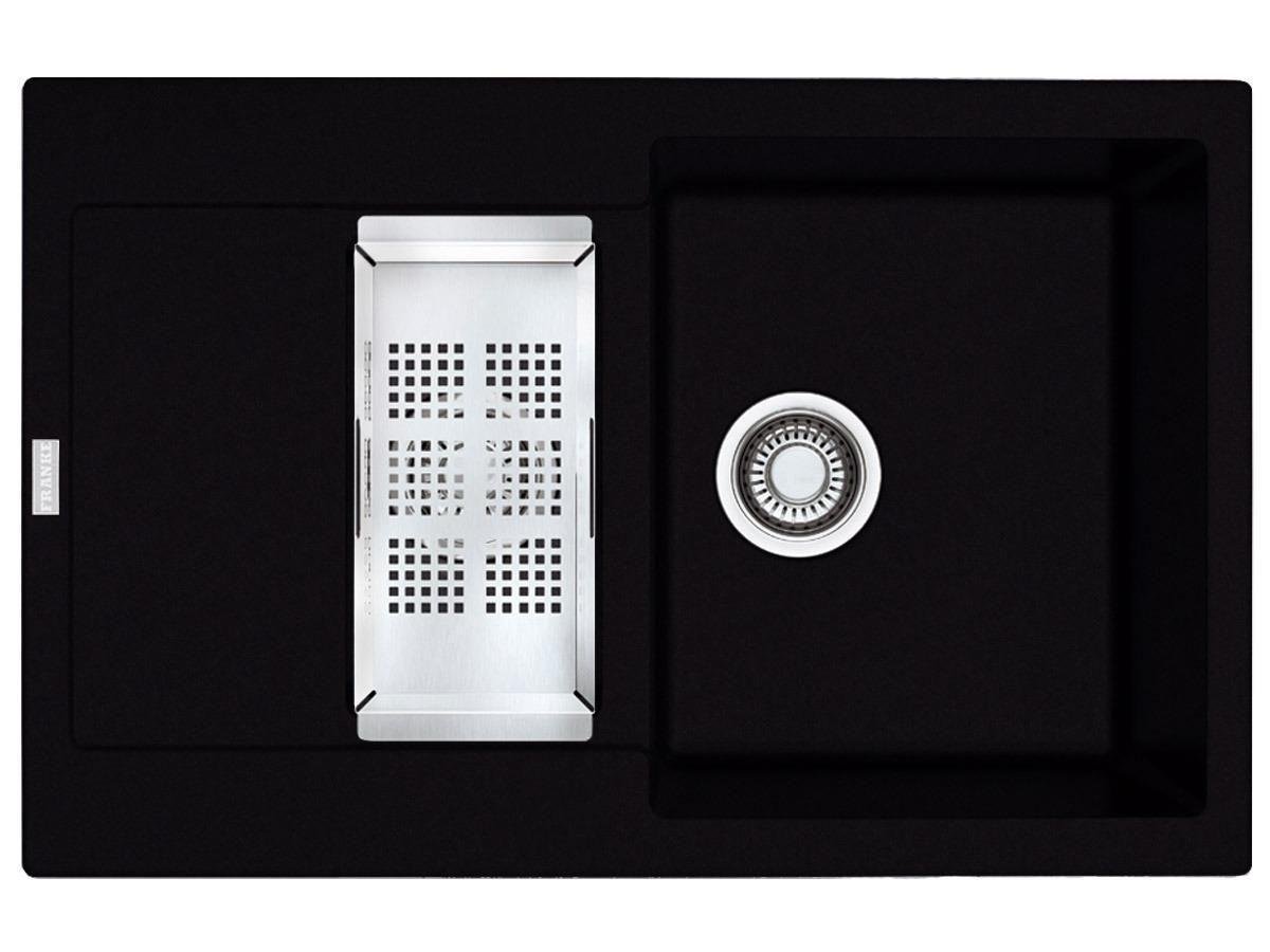 Мойка для кухни гранитная Franke Maris MRG 651-78 114.0381.015 врезная оборотная Оникс (5981084) - фото 3