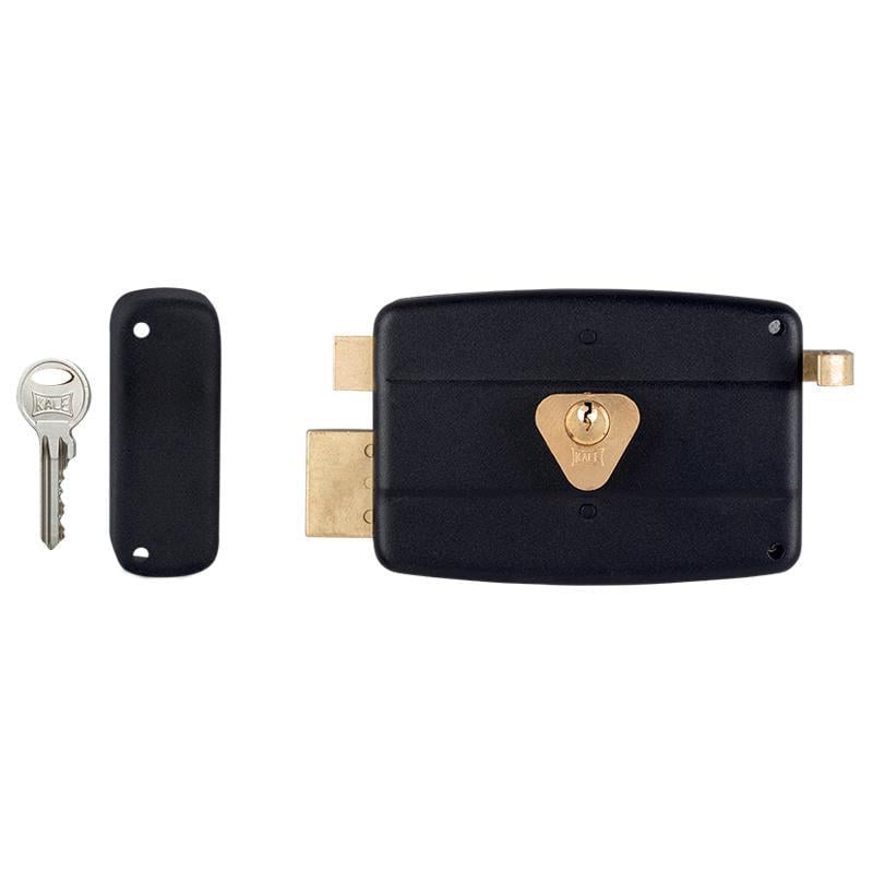 Замок дверний накладний Kale 157/A ключ/ключ 70 мм