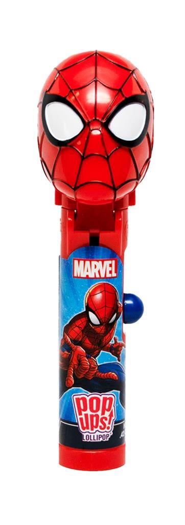 Леденец с игрушкой Человек-Паук Bip Disney Marvel Mix Pop Ups 10 г (2424472697)
