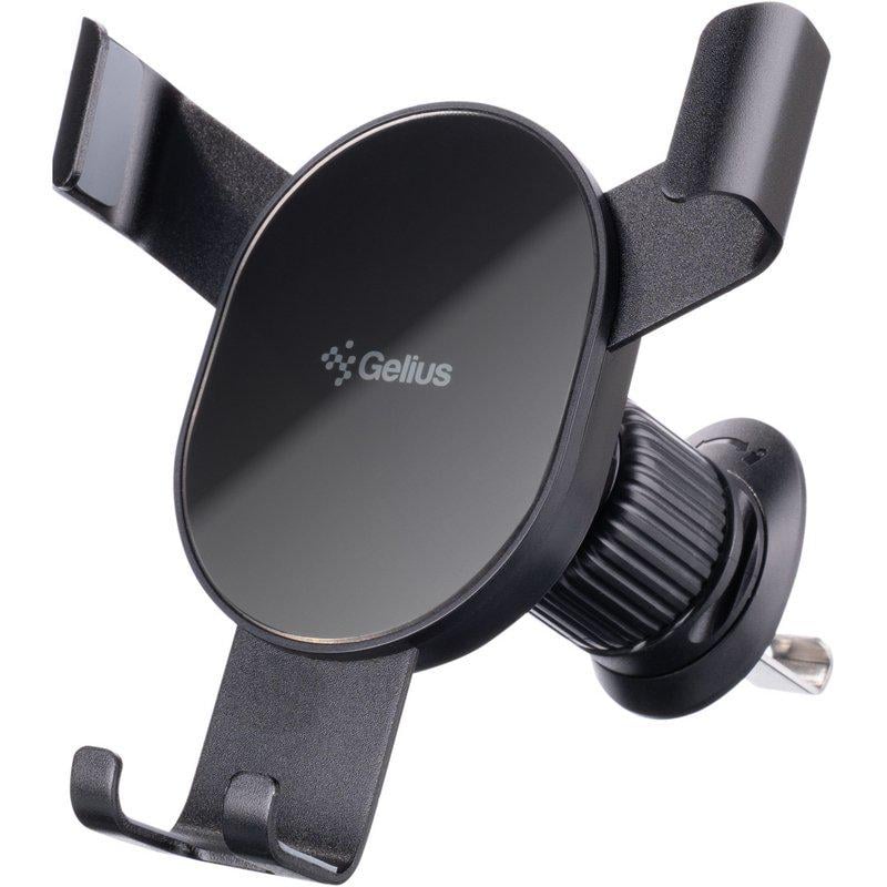 Автодержатель Gelius Gravi GP-CH024 Black/Silver Автодержатель Gelius Gravi GP-CH024 Black/Silver