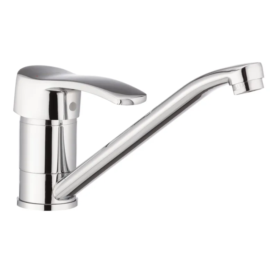 Смеситель для кухни однорычажный Haiba Focus 555 Chrome (HB0134)