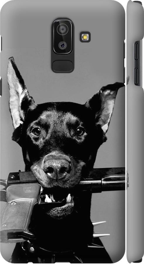 Чехол на Samsung Galaxy J8 2018 Доберман (2745m-1511-42517)