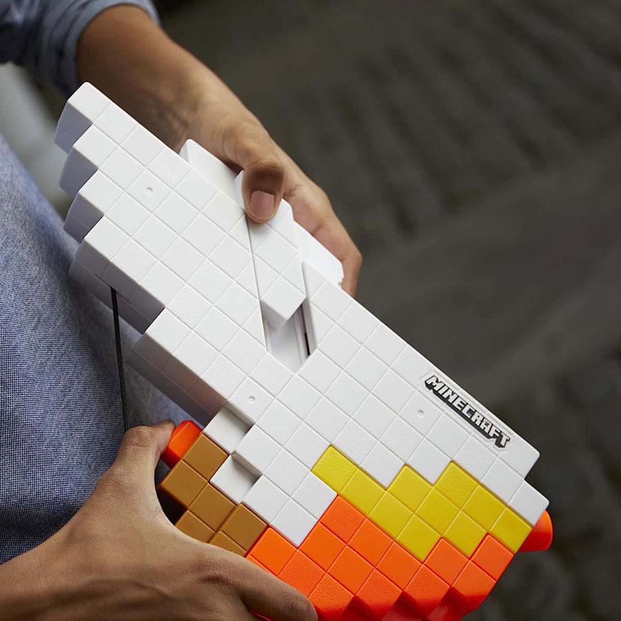 Бластер Nerf Minecraft Sabrewing (F4733) - фото 5 Бластер Nerf Minecraft Sabrewing (F4733) - фото 5