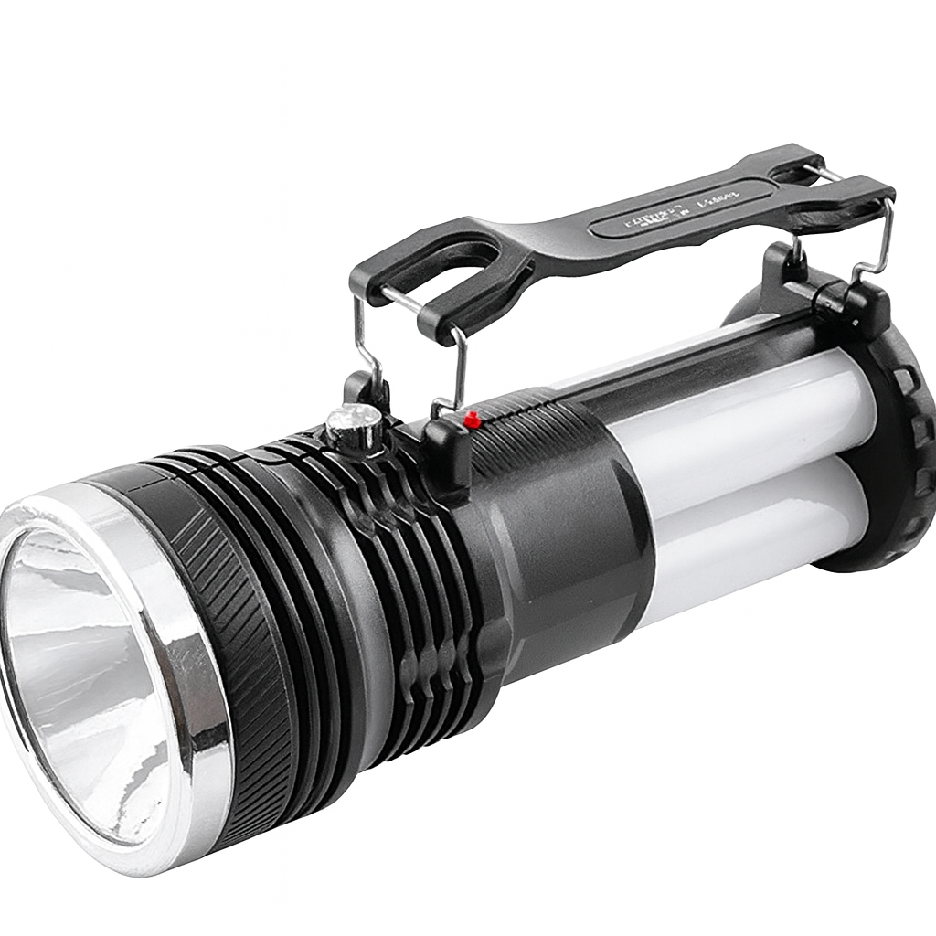 Ліхтар переносний Luxury 2881T 1W+16SMD із вбудованим акумулятором Чорний (28868999)