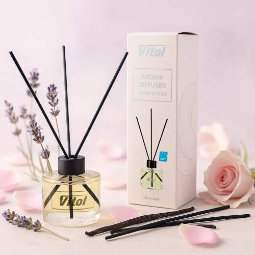 Аромадиффузор Vitol Home Sticks Lavender Dream 130 мл (00000063212) - фото 2