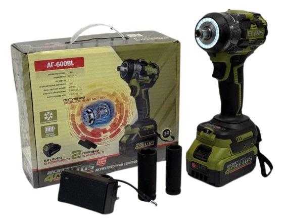 Гайковерт аккумуляторный ELTOS АГ-600BL