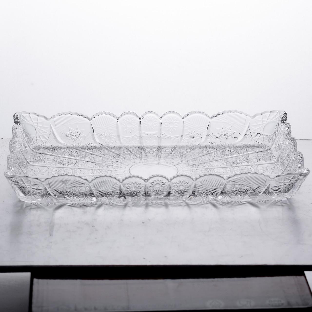 Страва для закусок Lirmartur скляна 28,6x16,5x3 см (5972) - фото 8 Страва для закусок Lirmartur скляна 28,6x16,5x3 см (5972) - фото 8