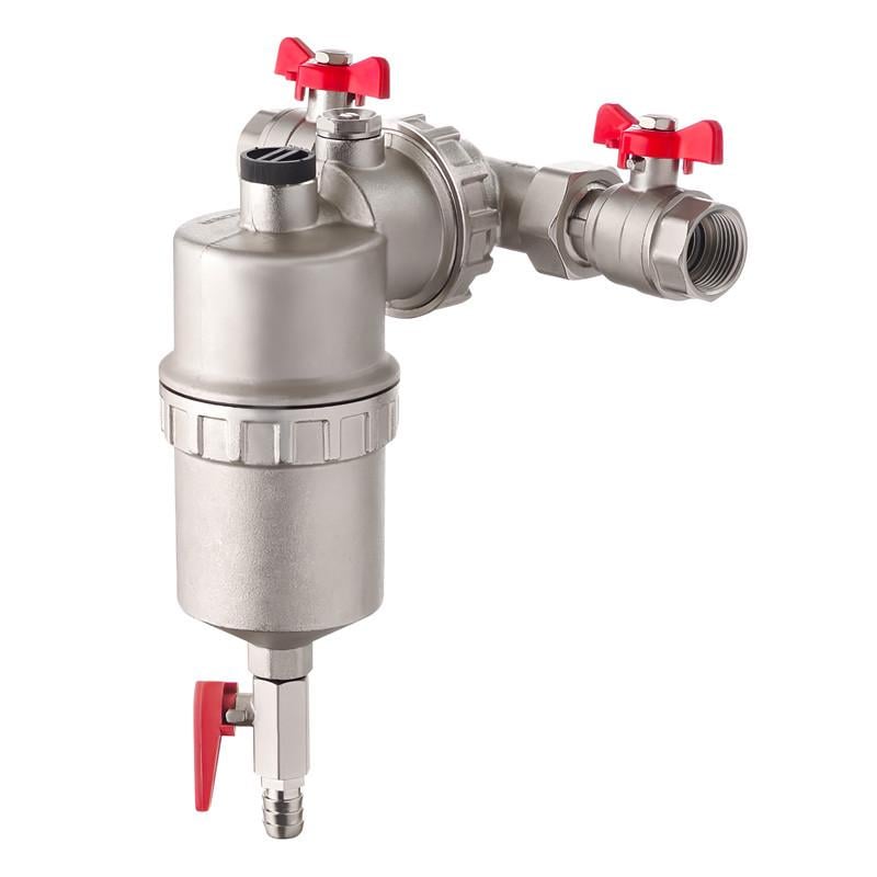 Сепаратор шлама магнитный KOER KR.1272 3/4" с кранами (KR3123)