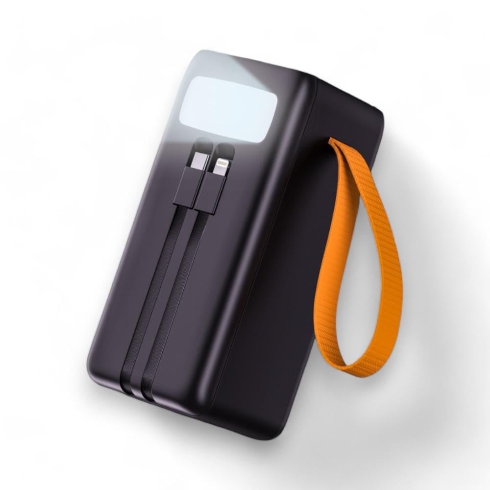 Повербанк Aspor A350 50000 mAh 4USB/Type-C/Lightning/22,5W Черный