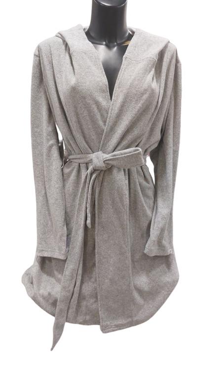 Халат женский Pretty you London L Серый (Hooded-Robe) Халат женский Pretty you London L Серый (Hooded-Robe)