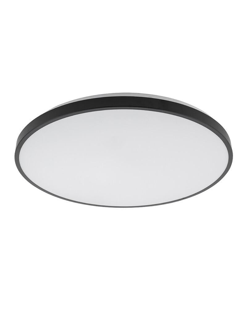 Потолочный светильник Nowodvorski 10974 Agnes Round LED 32W 4000K 2700Lm IP44 Черный (23158059)