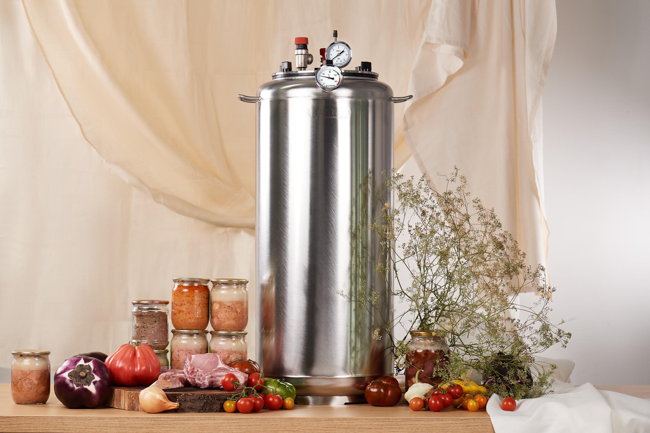 Автоклав для консервирования UTEHO А40 50 л 40 банок/0,5 л (842684063) - фото 2