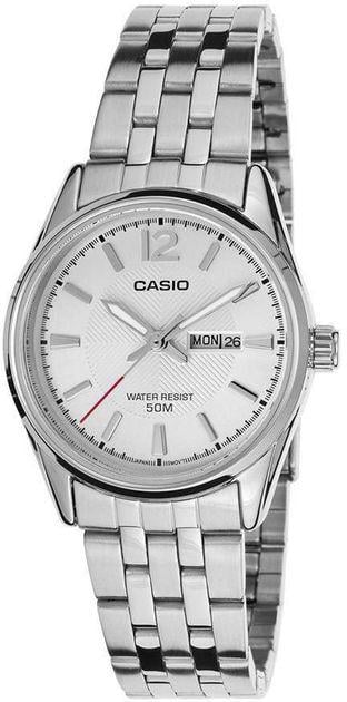 Наручные часы женские Casio LTP-1335D-7AVDF d 30 мм Серебряный