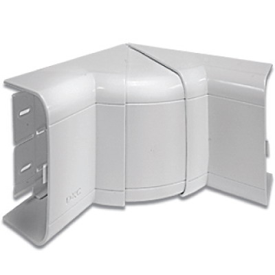 Угол внутренний ДКС In-liner Front для короба 70х22 мм сменный 75-115° Белый (07251)