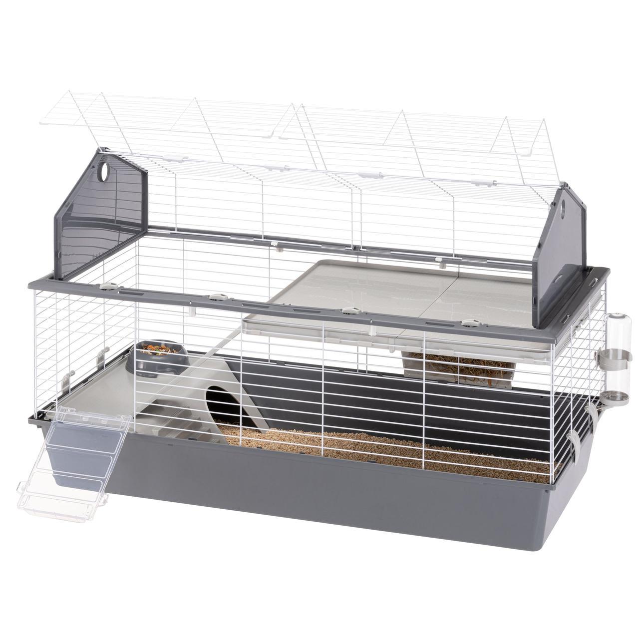 Клітка для кроликів в комплекті з аксесуарами BARN 120 119x58xh 77 см (A-036637) - фото 3 Клітка для кроликів в комплекті з аксесуарами BARN 120 119x58xh 77 см (A-036637) - фото 3