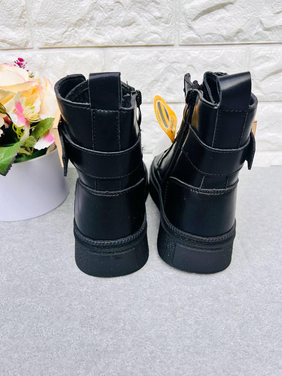 Сапоги для девочки зимние Clibee 1884 р. 35 23 см Черный (1884-3) - фото 3 Сапоги для девочки зимние Clibee 1884 р. 35 23 см Черный (1884-3) - фото 3