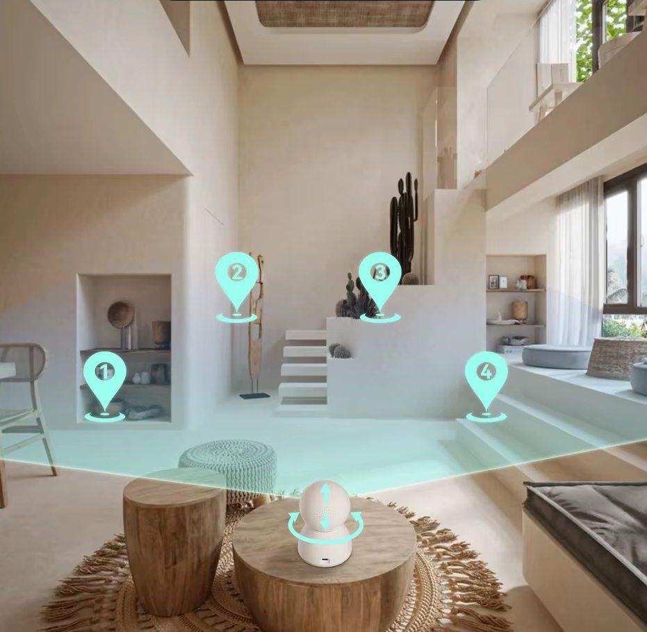 Відеоняня Xiaovv BQ2 PRO 4 Мп Wi-Fi 360° нічне бачення (43787) - фото 5 Відеоняня Xiaovv BQ2 PRO 4 Мп Wi-Fi 360° нічне бачення (43787) - фото 5