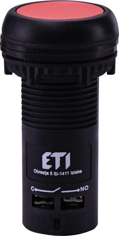 Кнопка управления ETI ECF-11-R 1NO+1NC 22 мм Красный (4771470)