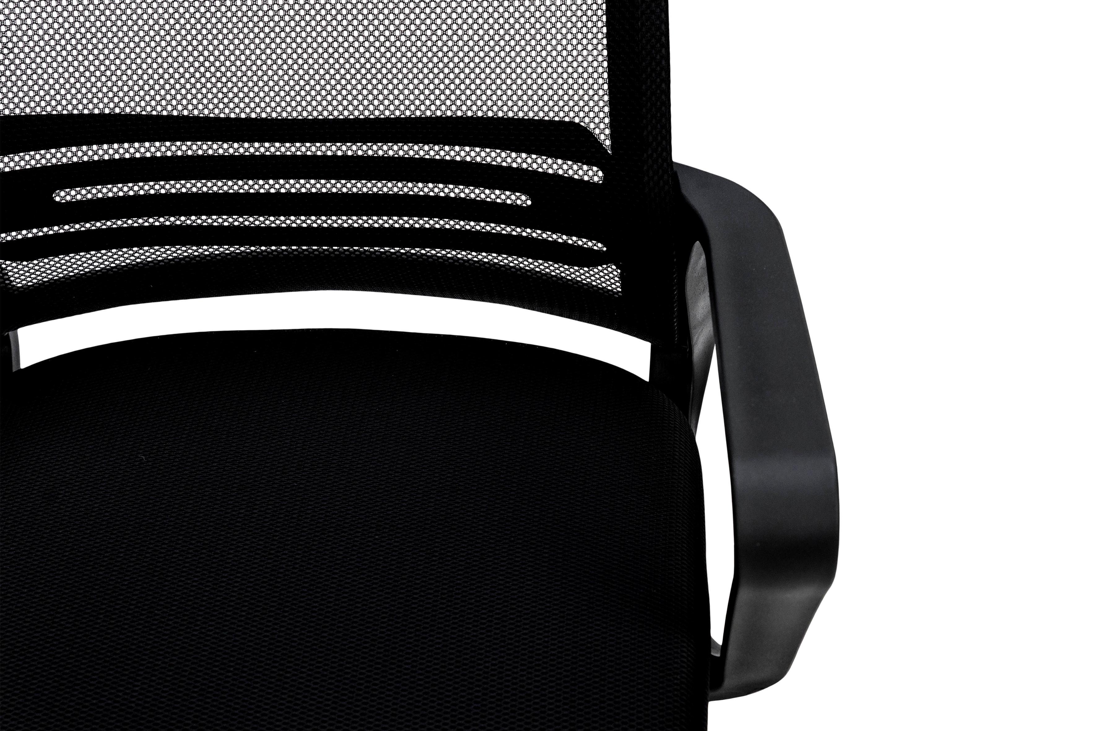 Офисное кресло Мікс Меблі Веб 480x880x480 мм Черный (GAА0055663) - фото 9