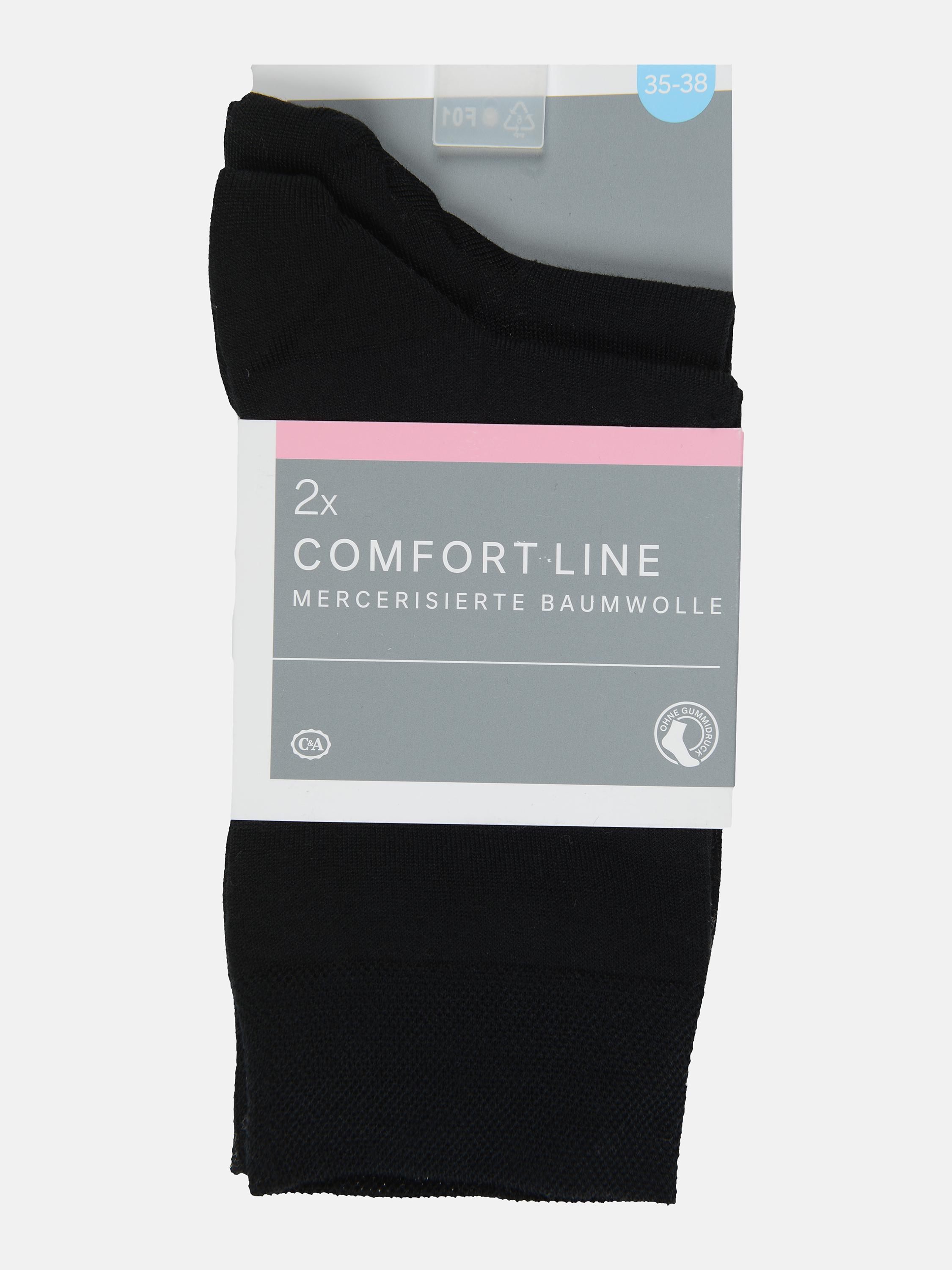 Шкарпетки C&A 2 пари р. 35-38 Чорний (2246020722930)
