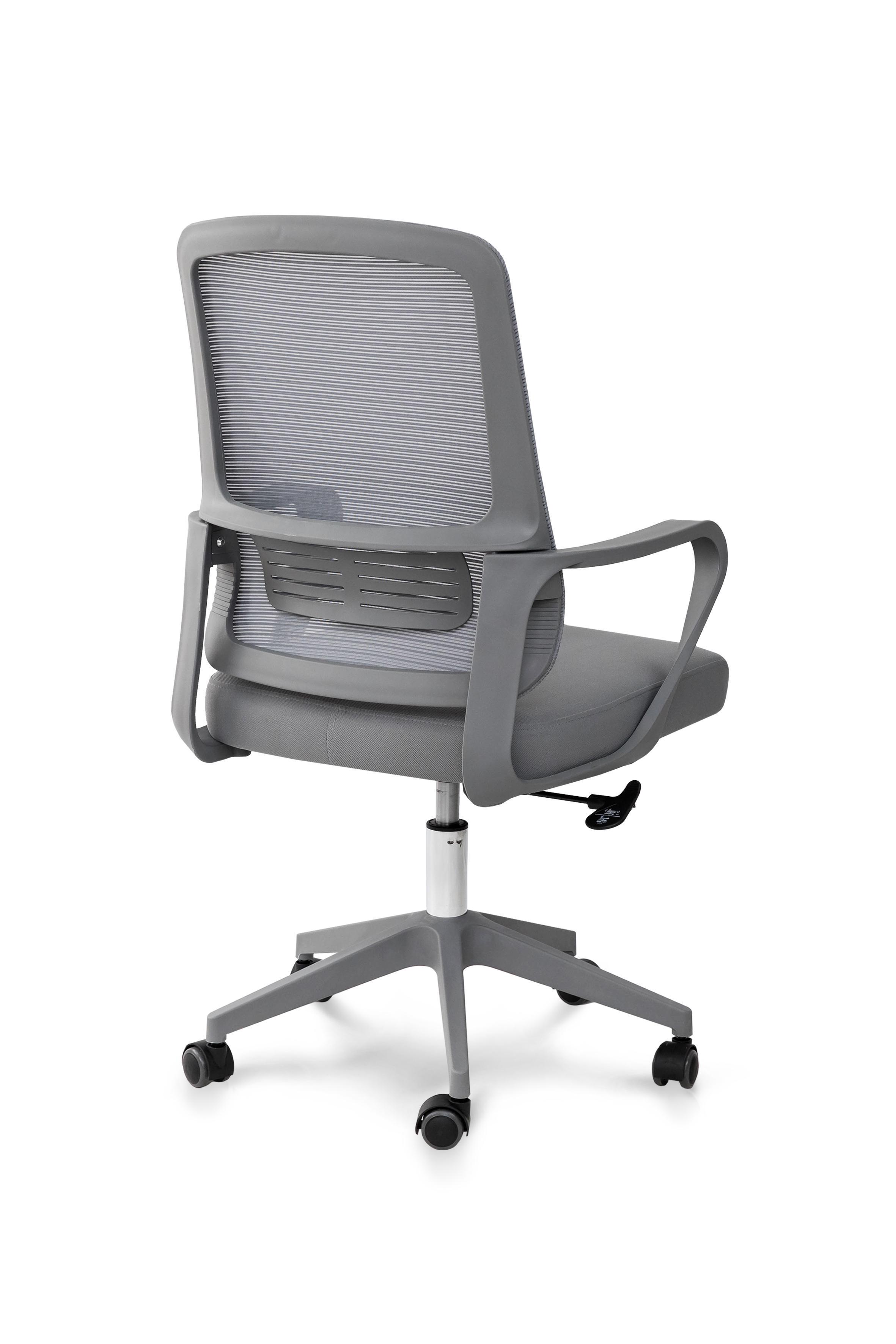 Офисное кресло Мікс Меблі Бит 500x1000x500 мм Серый (GAА0057062) - фото 4