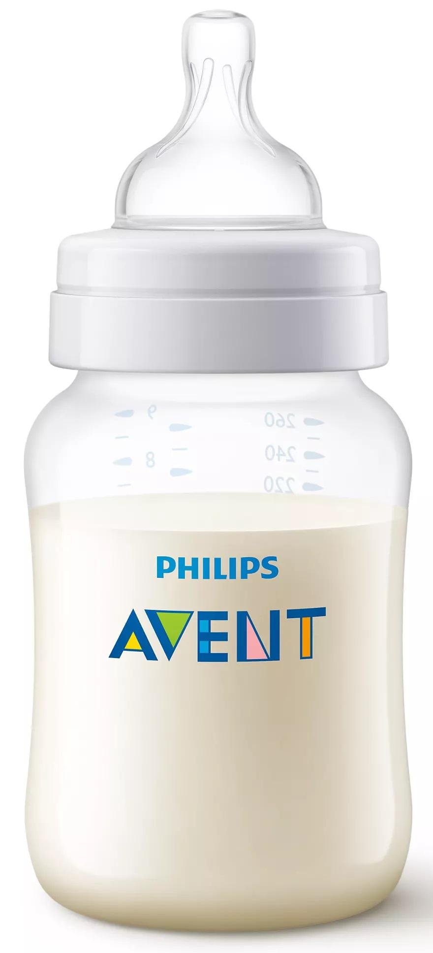 Пляшечка для годування Philips Avent Anti-Colic 260 мл Прозорий (SCY103/01)
