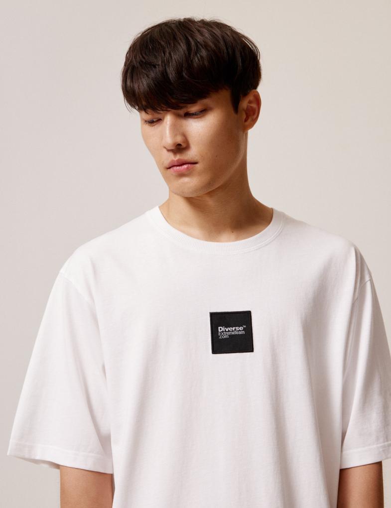 Футболка чоловіча Diverse DEXT VIBE 02 2ХL Білий (5905384005151)