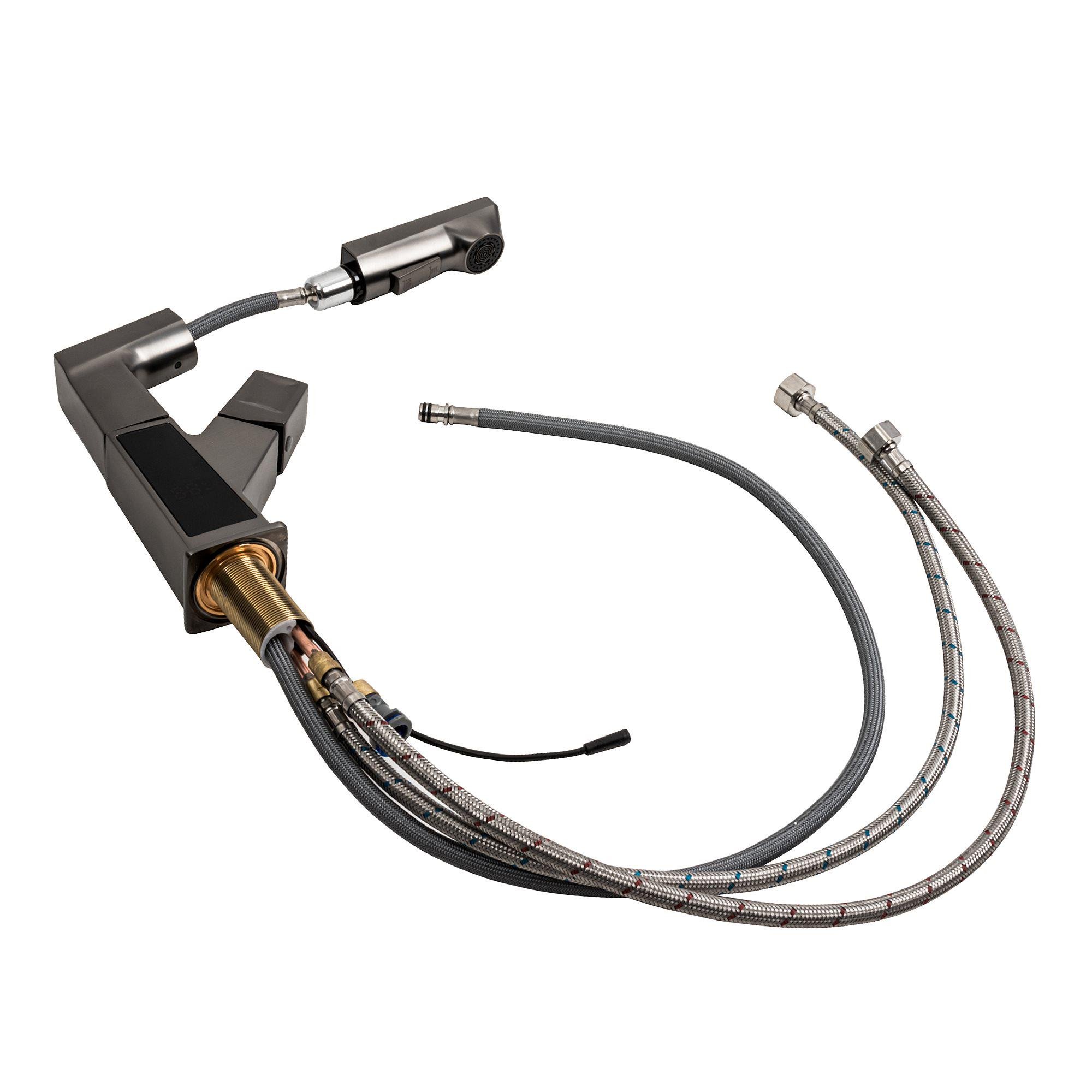 Змішувач для умивальника Platinum A231 з індикатором - фото 3 Змішувач для умивальника Platinum A231 з індикатором - фото 3