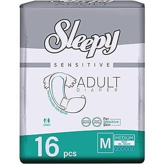 Подгузники для взрослых Sleepy Sensitive М №16 85-125 см (000005914)