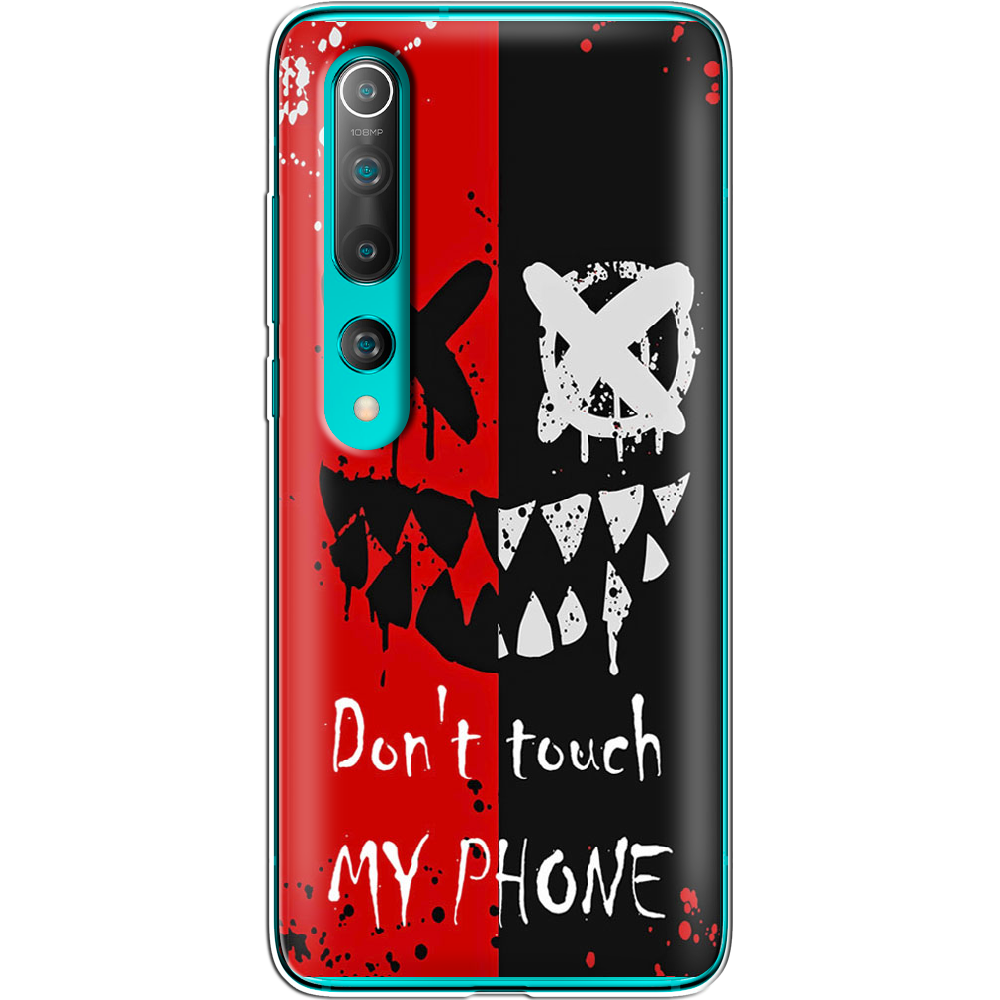 Чехол BoxFace Xiaomi Mi 10/ Mi 10 Pro Bad Smile Прозрачный силикон (39436-up2468-39436)