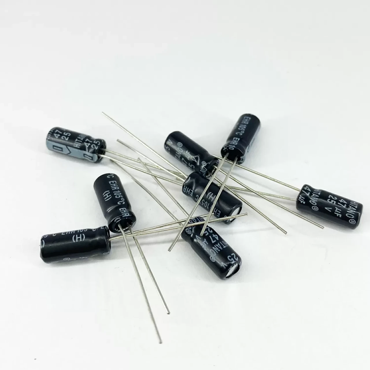 Конденсаторы электролитические HITANO 47 мкф 25V 5x11 мм 105 °C (1956440974)