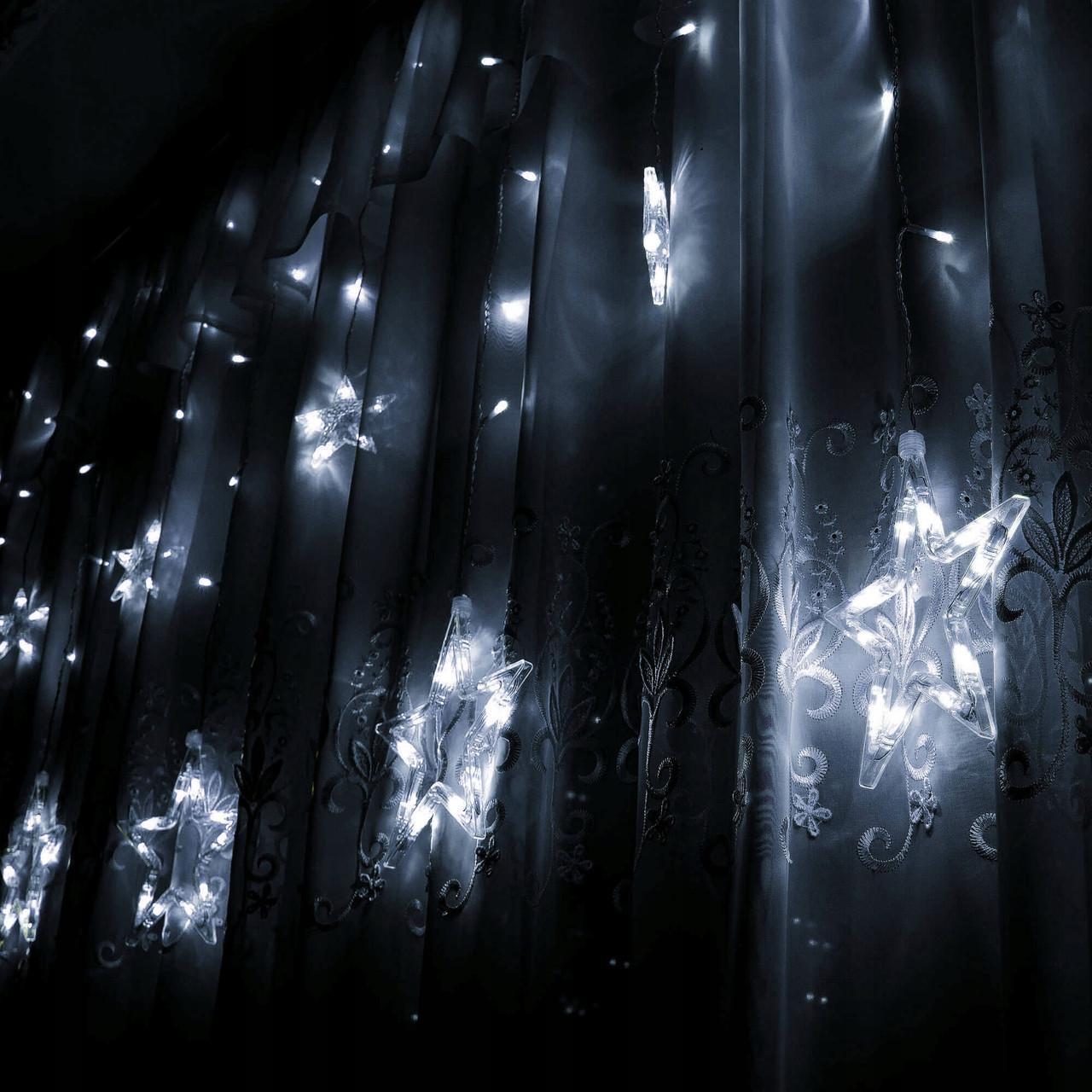 Гірлянда бахрома вулична Springos CL4009 2 м 92 LED Cold White - фото 6 Гірлянда бахрома вулична Springos CL4009 2 м 92 LED Cold White - фото 6