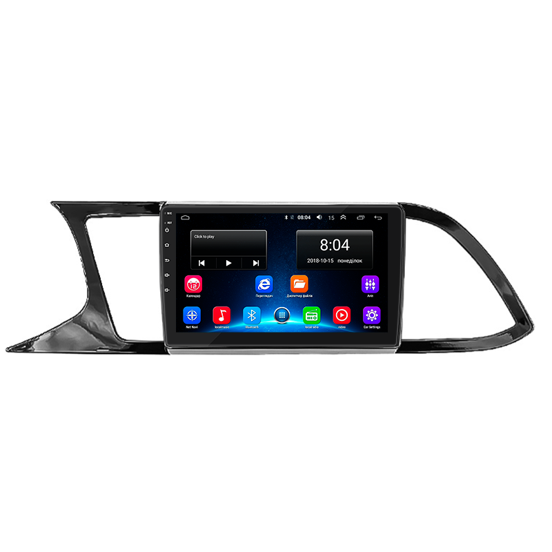 Автомагнитола штатная Lesko Base для SEAT Leon III рестайлинг 2016-2020 г. Wi-Fi/GPS 2/32 GB 9" (9584-39996)