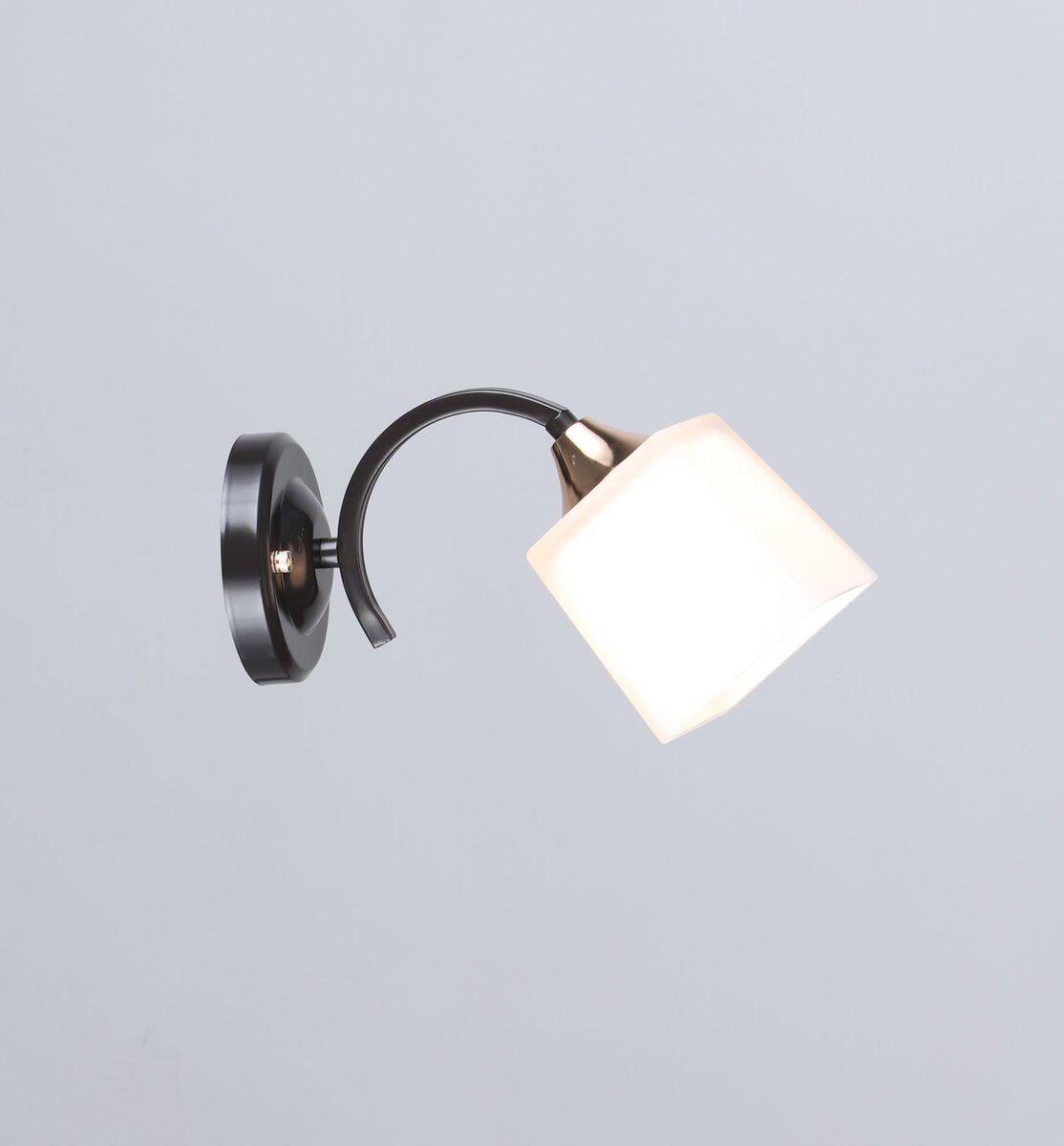 Бра настенная Sirius B N4474/1 COFFEE/FGD Золотисто-коричневый