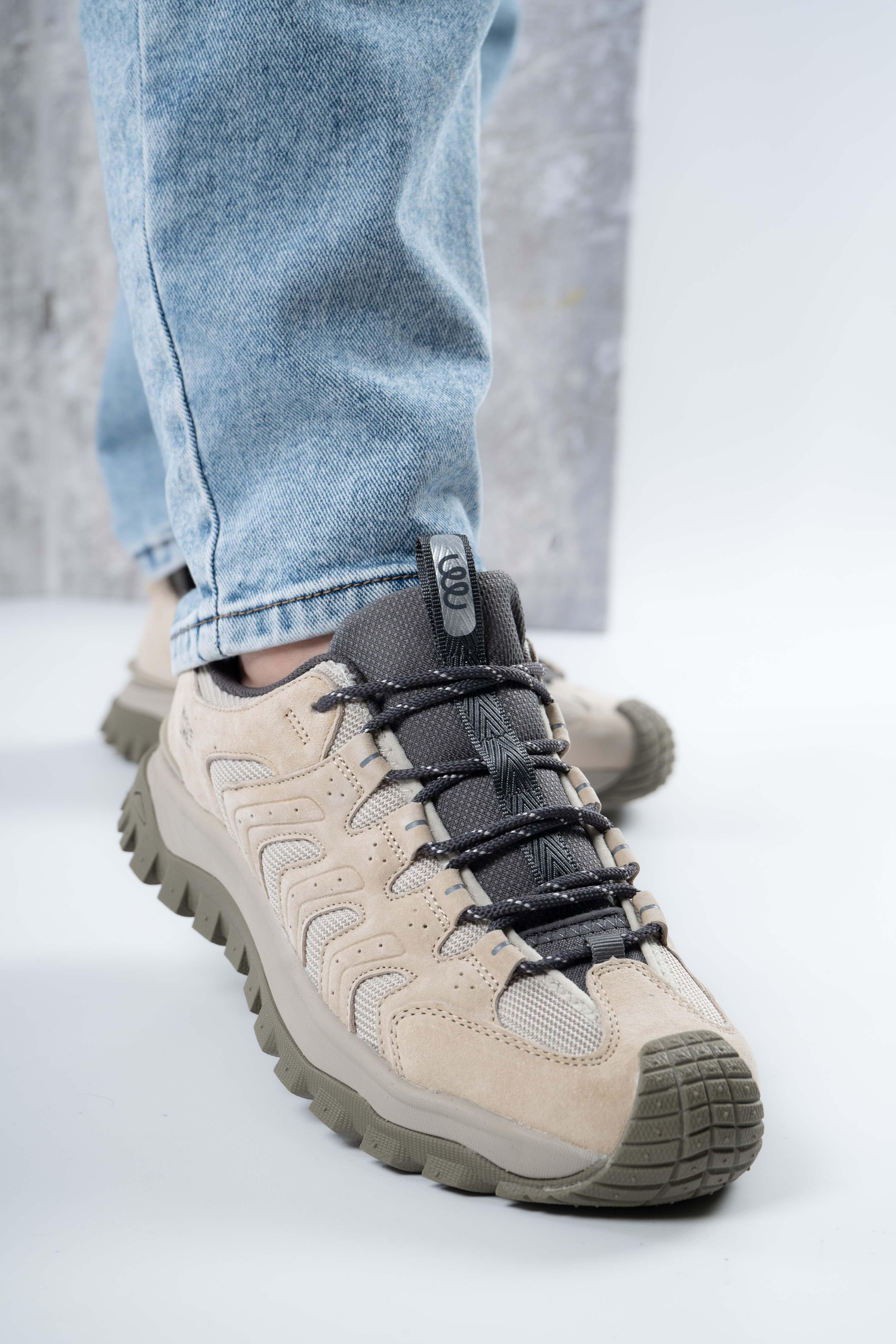 Кроссовки мужские Where Uweare P2505-2 р. 42 Бежевый (346740_42)