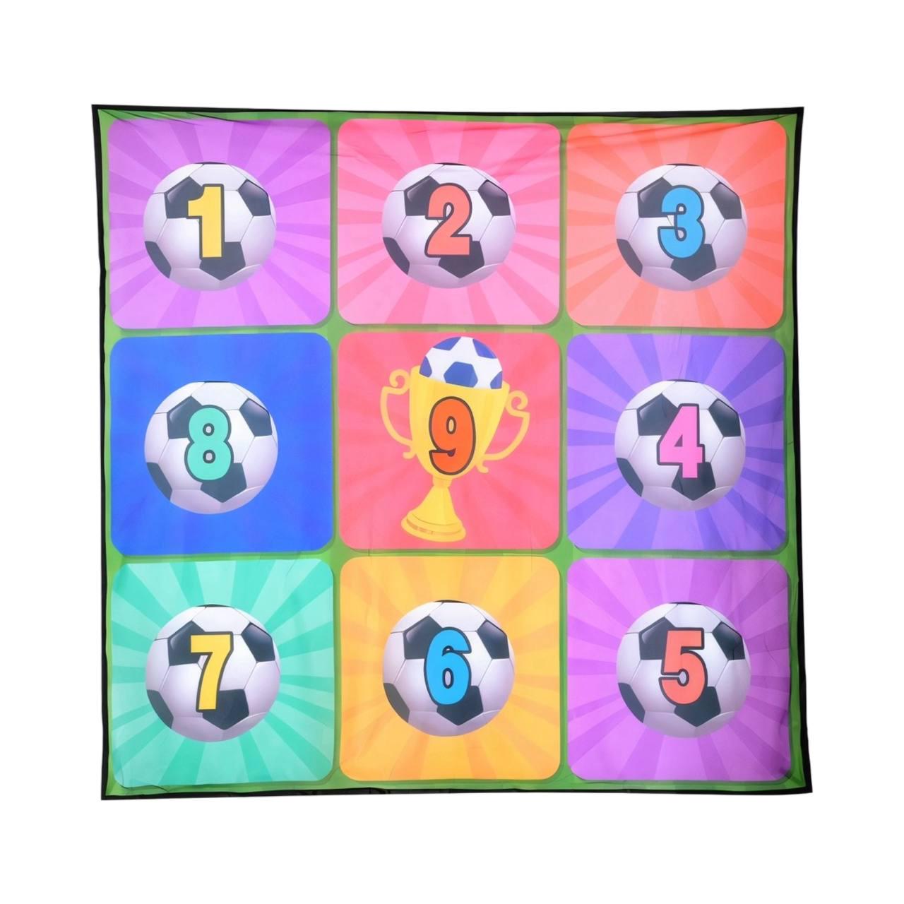 Футбольные ворота для тренировок MR1397 с мячом и креплениями 149x149 см Футбольные ворота для тренировок MR1397 с мячом и креплениями 149x149 см