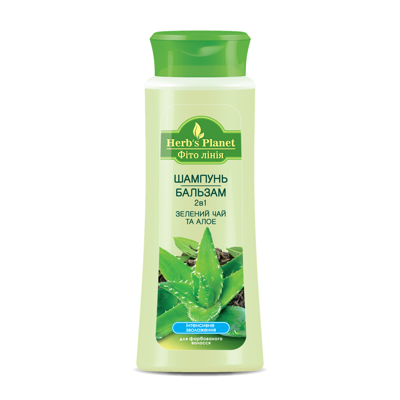 Шампунь-бальзам 2в1 Фито линия Зеленый чай и алоэ 240 мл