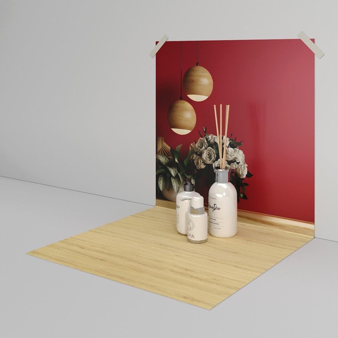 Фотофон вініловий Frontlit 450 г/м2 стіна/підлога 75x150 см №59090