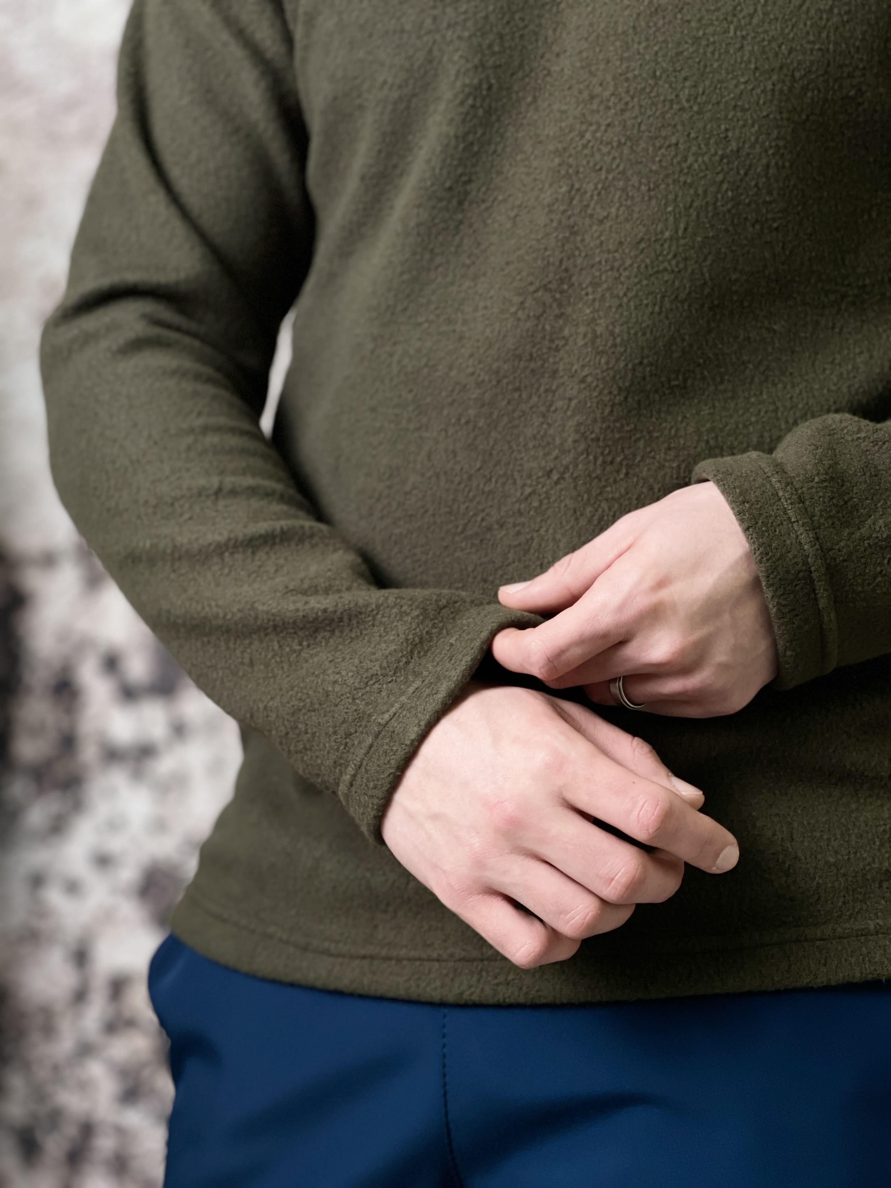 Свитшот мужской флисовый Intruder Хаки (1589543615/L) - фото 6 Свитшот мужской флисовый Intruder Хаки (1589543615/L) - фото 6