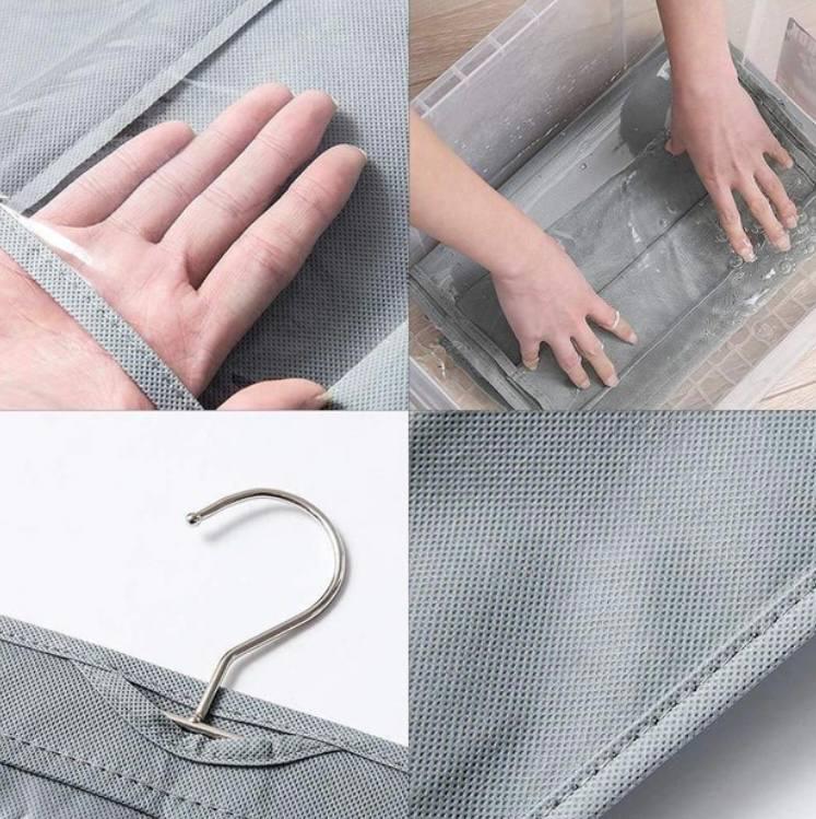 Органайзер для сумок подвесной Hanging Purse Organizer Серый (23818552) - фото 3