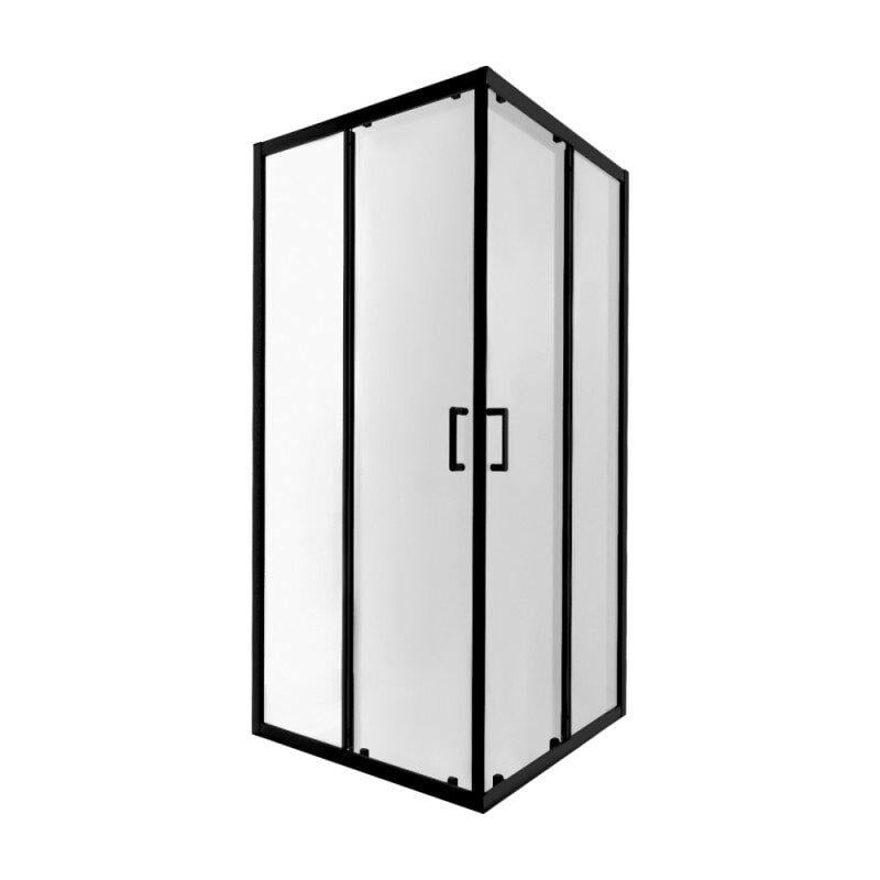 Душова кабіна Q-tap Taurus TAUBLA1099SC6 87x87x190 см профіль Чорний (74630)