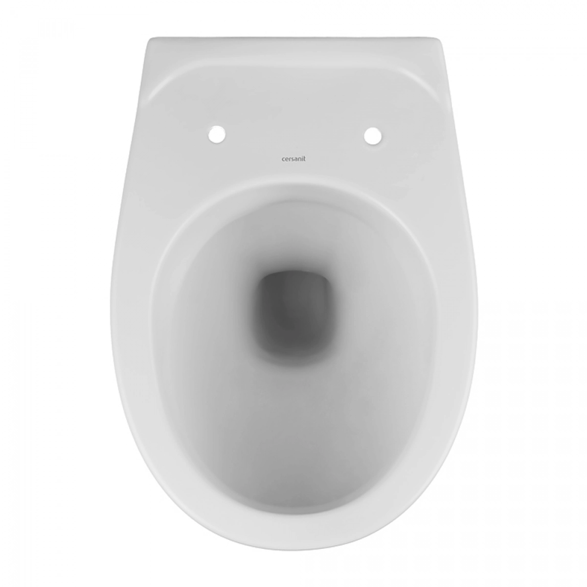 Унитаз подвесной Cersanit Delfi горизонтальный слив/без сидения (160428) - фото 2