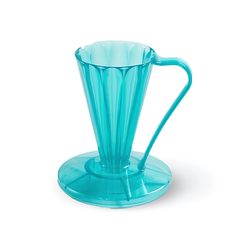 Пуровер CAFEC Tritan Flower Dripper DEEP 27 YOUMECA Blue (CAFEC FDD-27YB)