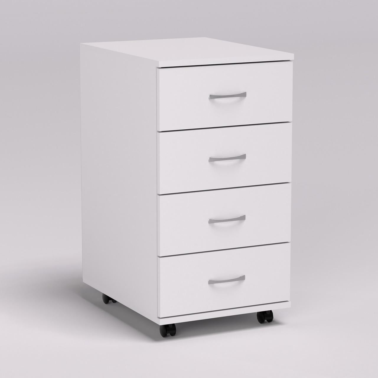 Тумба офисная Континент ТМ 1 40х52х75 см Белый