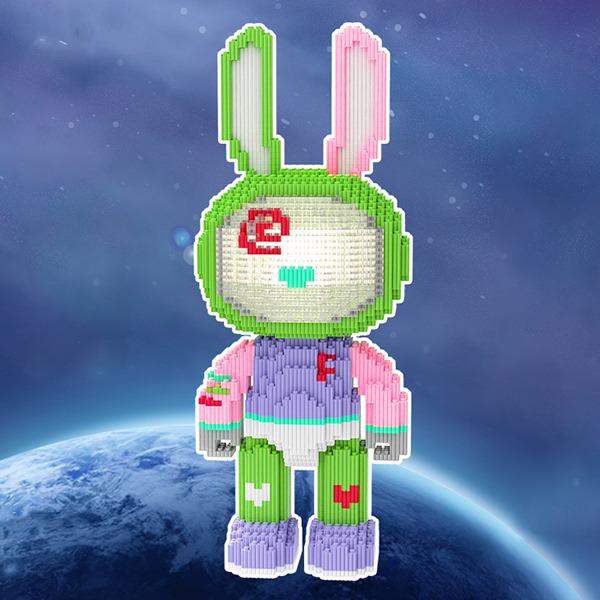 Конструктор Magic Blocks Bunny 2088 дет. 42,8 см (9122) - фото 5