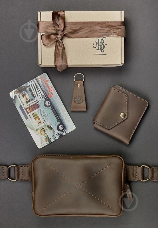 Подарочный набор BlankNote Орландо Темно-коричневый (BN-set-access-17)