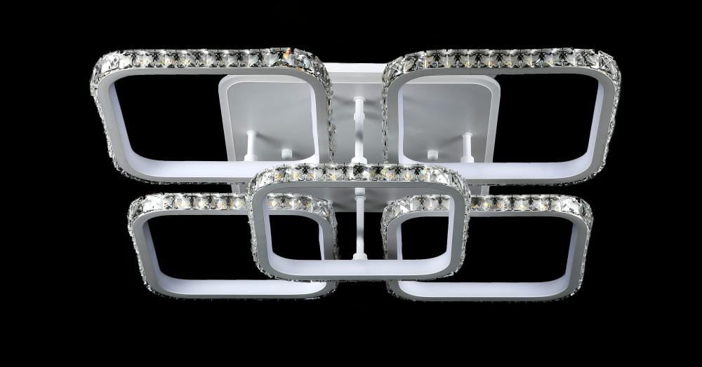 Светодиодная люстра Ray L1538/4+1 RGB White (IR007042)