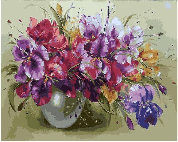 Картина по номерам Brushme Ирисы (GX9363)