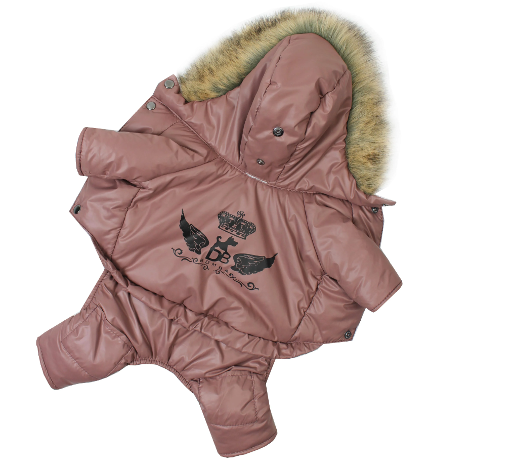 Комбинезон для собак на меху DB AM-19 р. 4 Мокко (70579085)