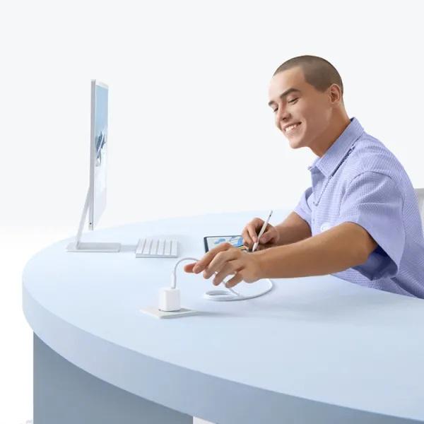 Зарядное устройство BASEUS PicoGo GaN Fast Charger Type-C 45W White (P10176800213-00) - фото 10